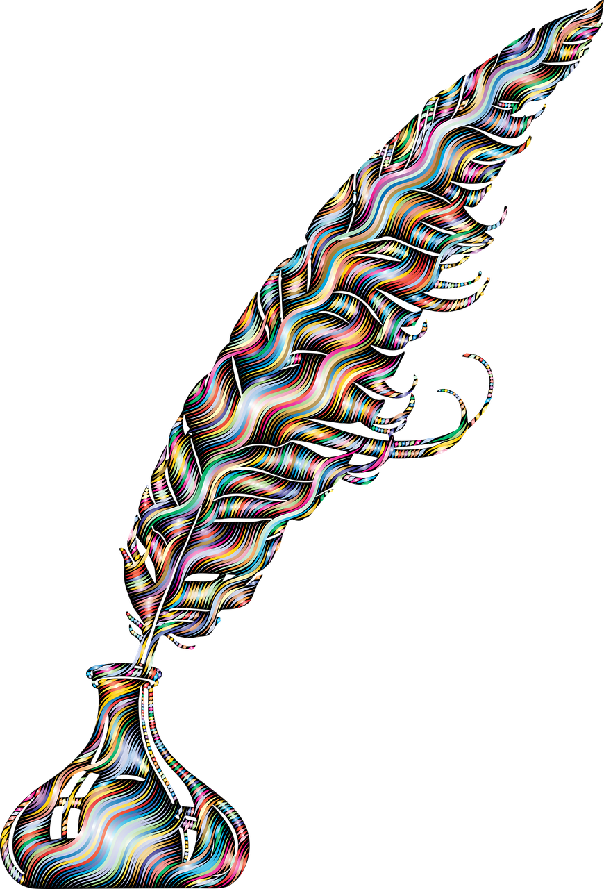 Gordon Johnson's writing clip art available from PixaBay